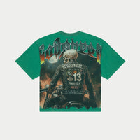 Godspeed Biker Nation Tee Shamrock Green