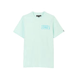 Cult of Individuality Heavyweight Crew Neck Tee "Stroke” in Powder Blue