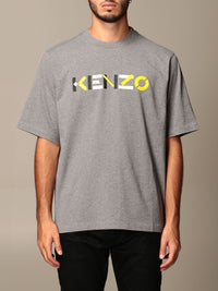 Kenzo Multico Logo T-Shirt - Grey (K42 P 206) | Men’s Tee