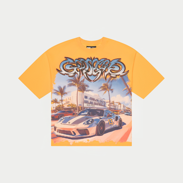 Godspeed Car Meet Miami Yellow Wash