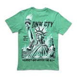 Denimicity Men’s Liberty Drowning Tee Teal