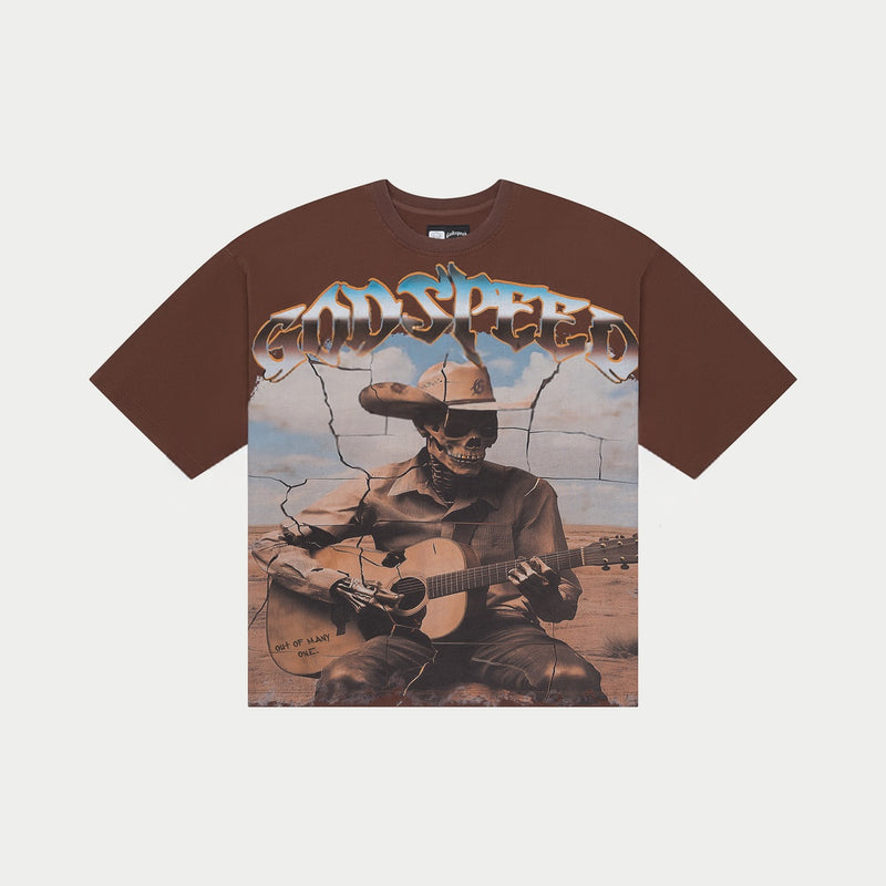 Godspeed Virtuoso Tee Light wash Brown