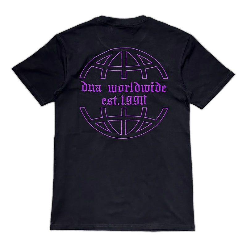 Dna premium (black/purple “worldwide t-shirt)
