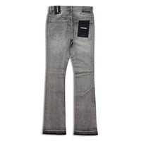 Kindred Men’s Rhinestone Stacked Jeans grey