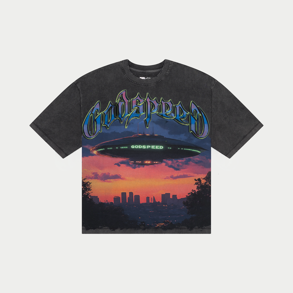 Godspeed U.A.P Tee Grey Wash