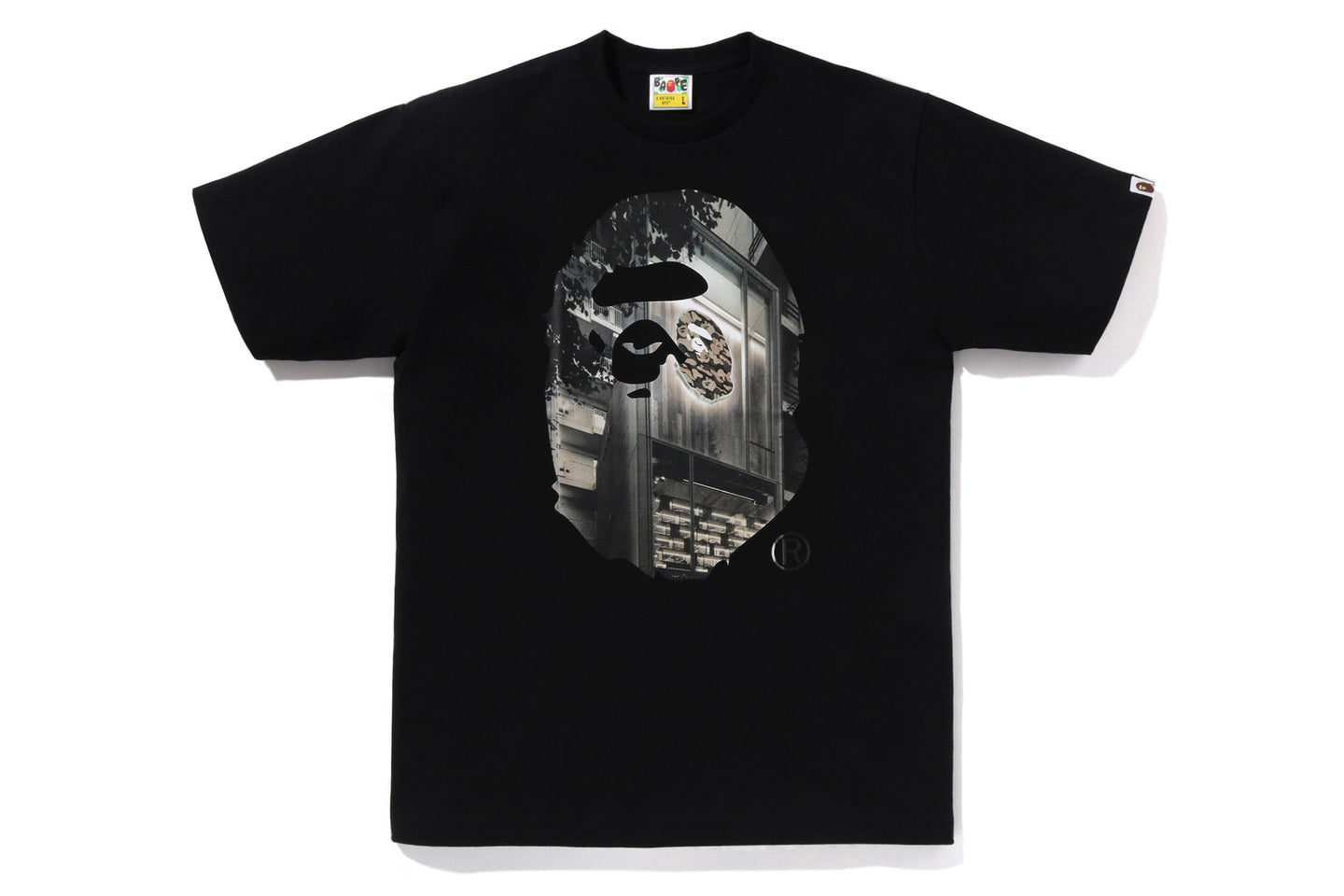 Bape Men’s Photo Ape Head Tee Black