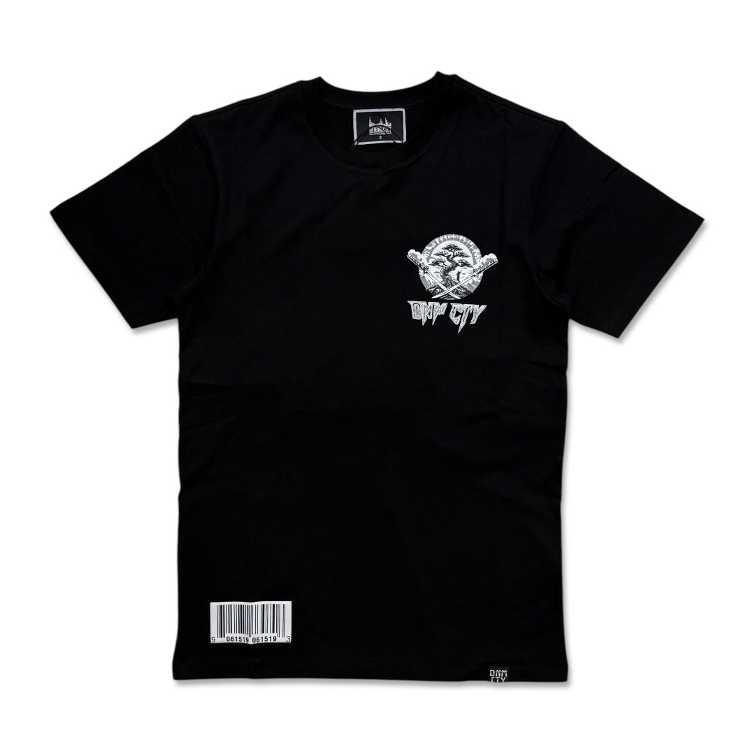 Denimicity Men's 'Fight to Live Another Day' Graphic T-Shirt - Black