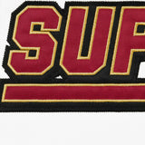 Supreme Football Zip Up Hoodie White