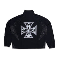 Mixed Emotion Nylon Classic Tracksuit Black