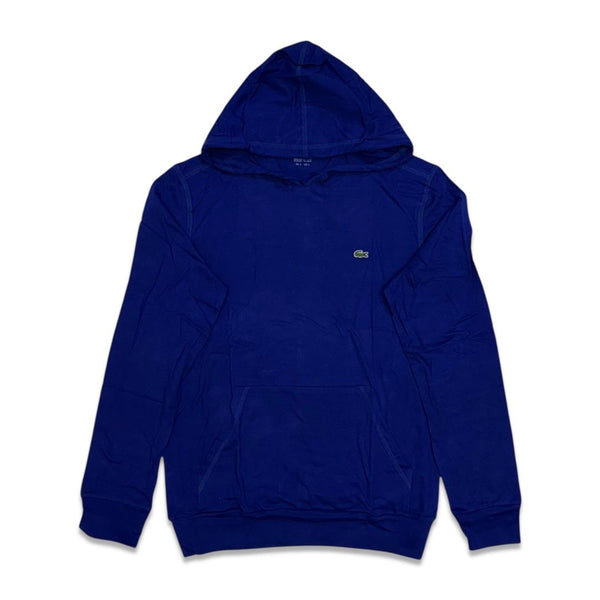 Lacoste Men’s Lightweight Pullover Hoodie – Ocean Blue S2P