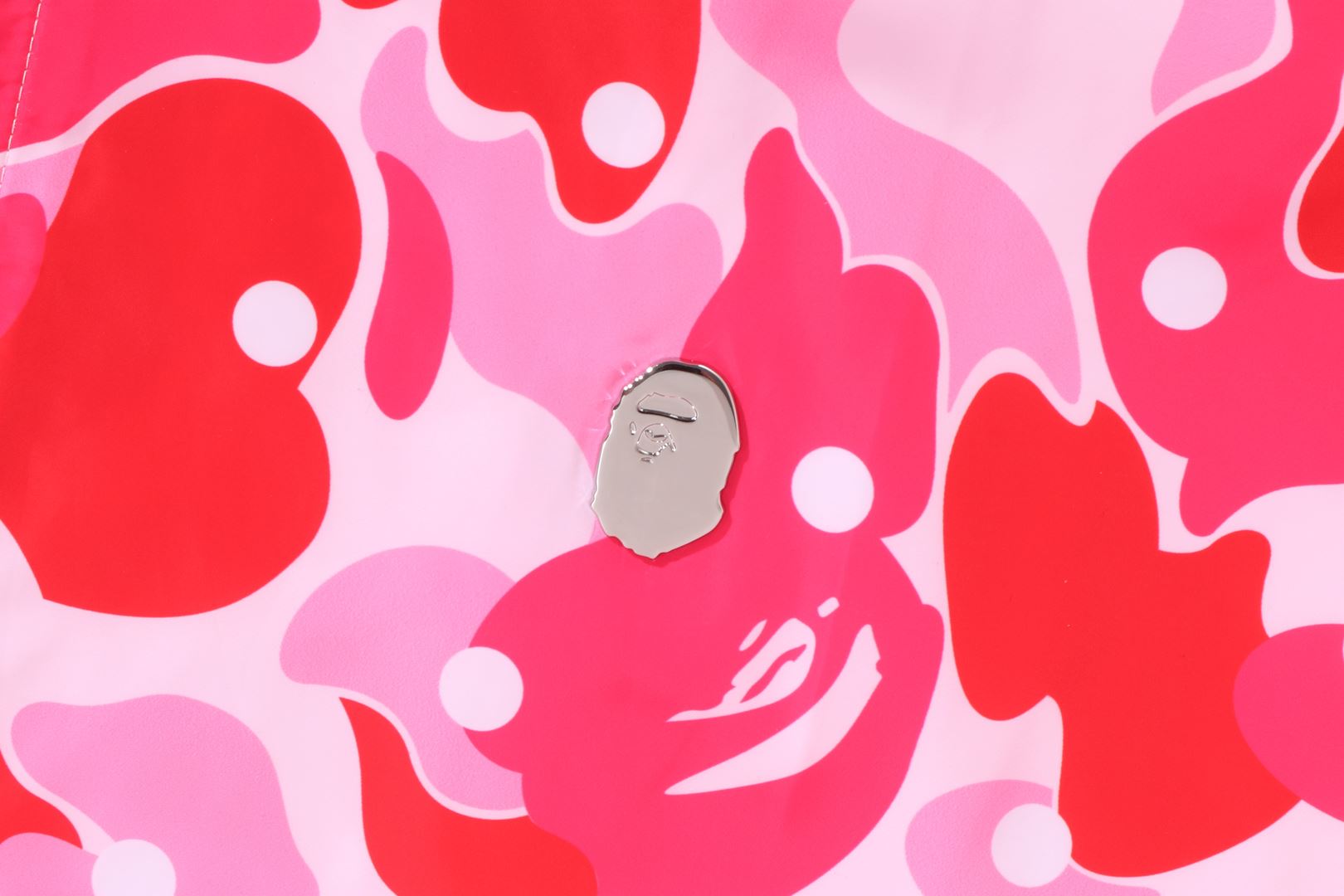 Bape Men’s ABC Dot Hooded Jacket Pink