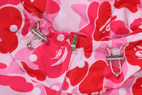 Bape Men’s ABC Dot Hooded Jacket Pink