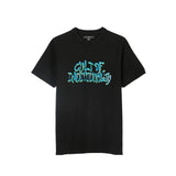 Cult of individuality Heavyweight Crew Neck Tee "Bubble Logo" in Black