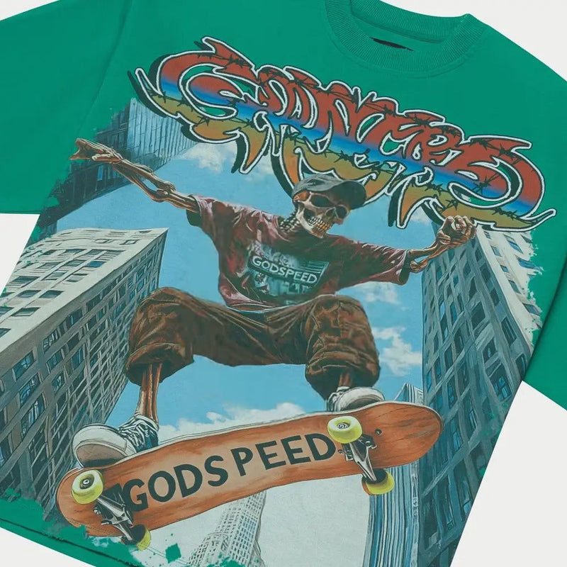Godspeed Ollie T-Shirt Green
