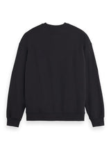 Scotch & Soda Essentials Logo Sweatshirt - Black
