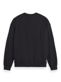 Scotch & Soda Essentials Logo Sweatshirt - Black