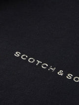 Scotch & Soda Essentials Logo Sweatshirt - Black