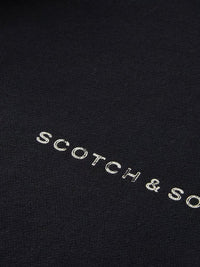 Scotch & Soda Essentials Logo Sweatshirt - Black