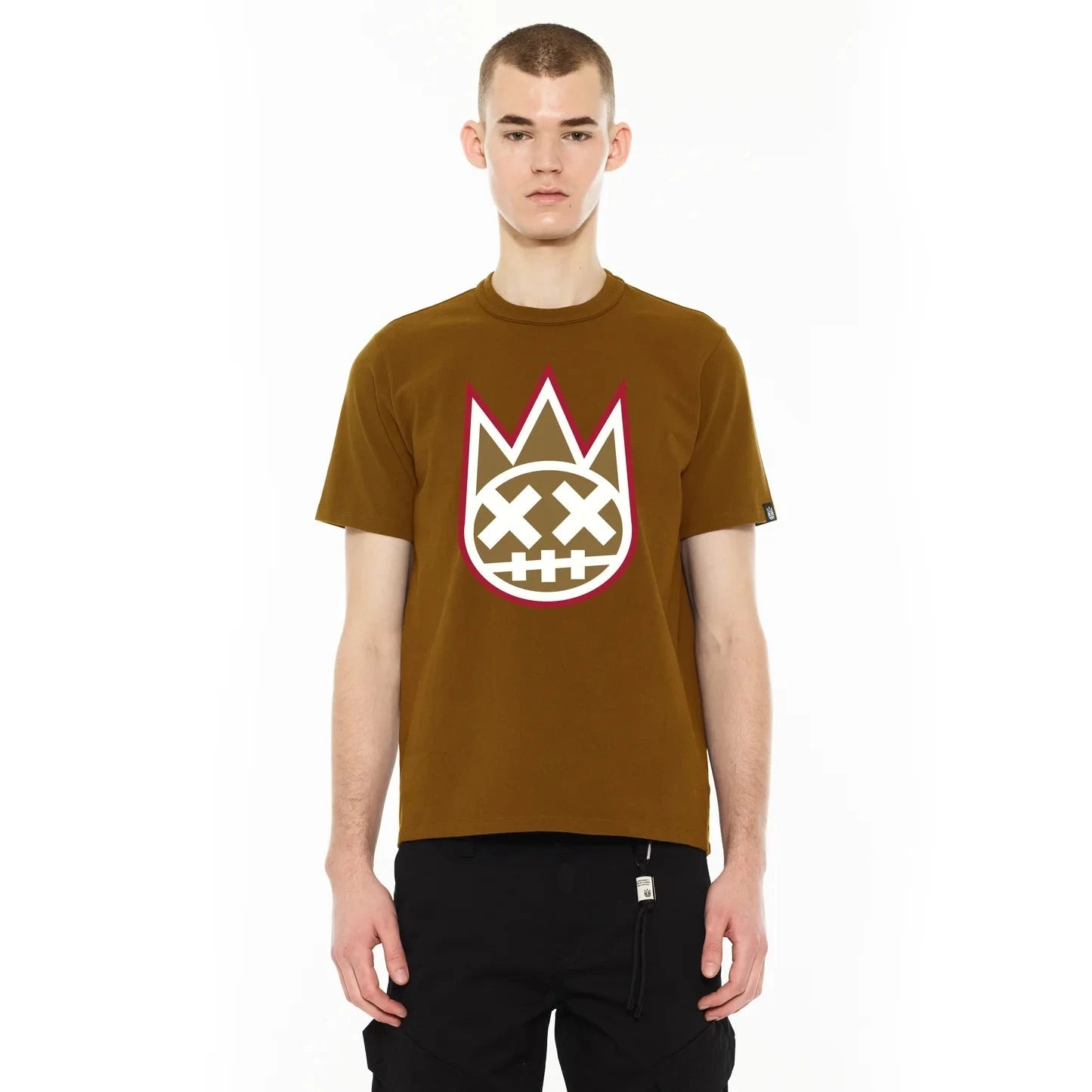 Cult of individuality Crew Neck Logo Tee in Hawaiian Sunset
