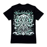 Denimicity Men’s Warrior of the Seas Stoned Out Rhinestone Tee Black