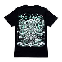 Denimicity Men’s Warrior of the Seas Stoned Out Rhinestone Tee Black