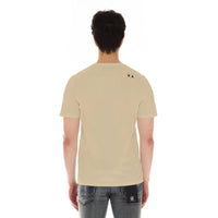 Cult of individuality Crew Neck Tee "Cult Tour" in Beige