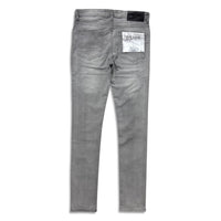 Premium disaster Men's ripped stretch jean basic grey