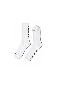 Purple Brand Cotton Crew Sock White
