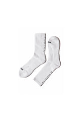 Purple Brand Cotton Crew Sock Crystal White