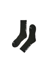Purple Brand Cotton Crew Sock Black