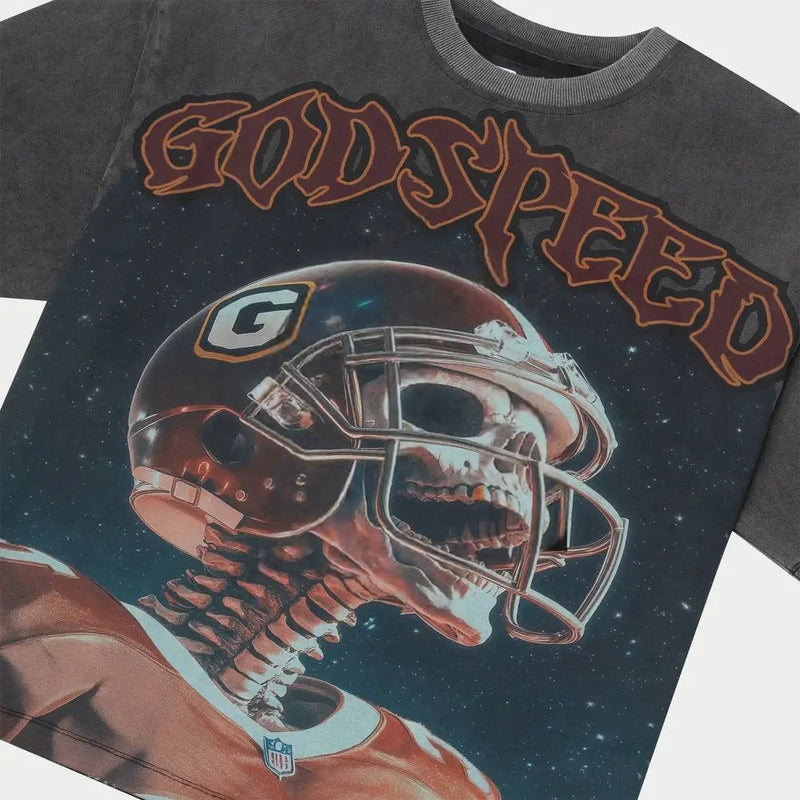 Godspeed Morale T-shirt Grey Wash