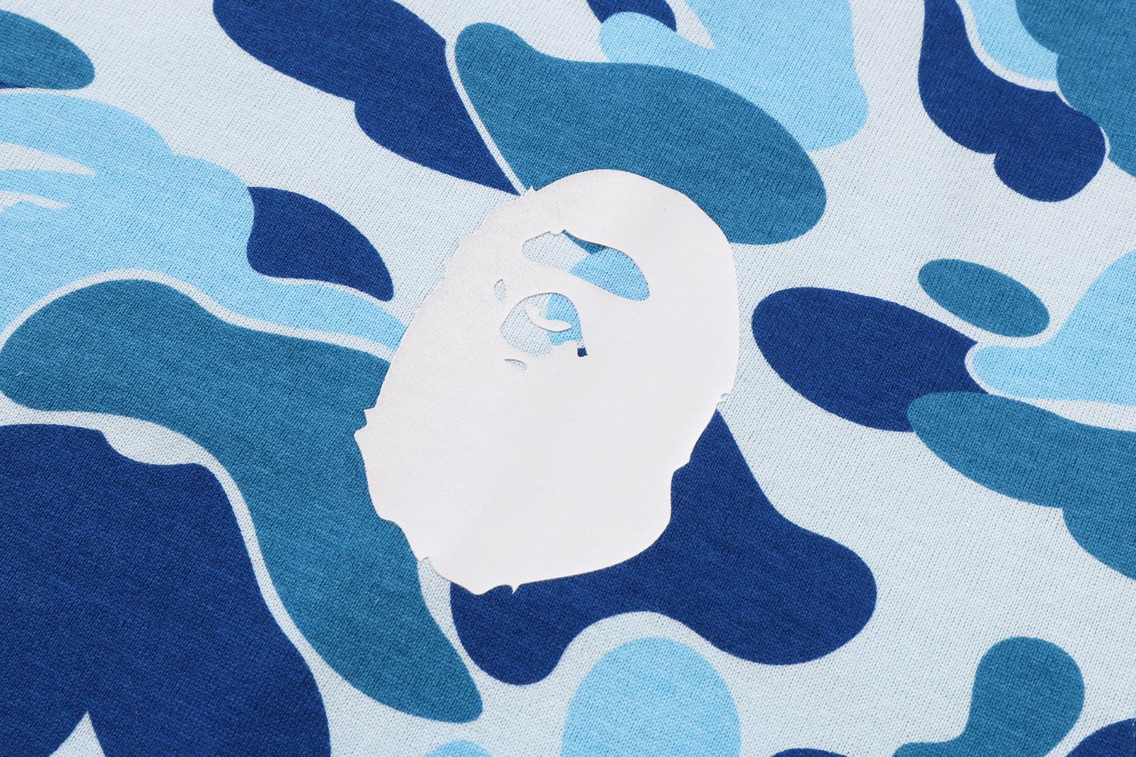 Bape Men’s ABC Camo Asnka Tee Blue