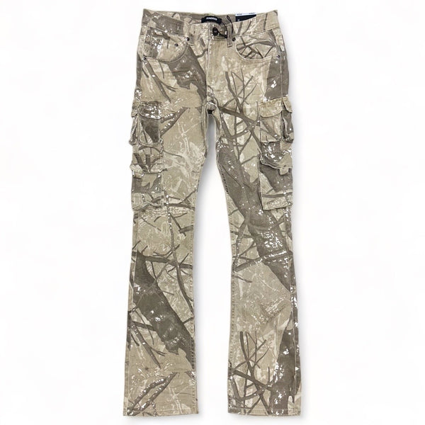 Kindred (Men’s Fall Brown Camo Cargo Stacked Jean)