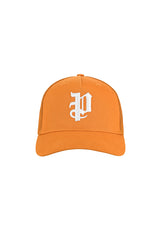 Purple Brand P Logo Trucker Hat Orange