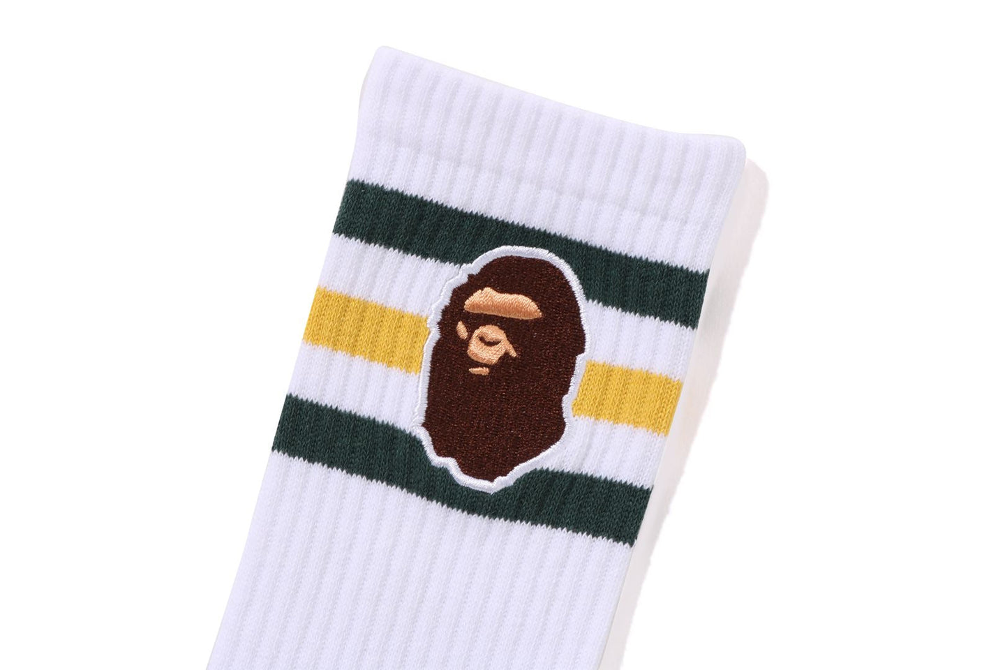 Bape Ape Head Socks White