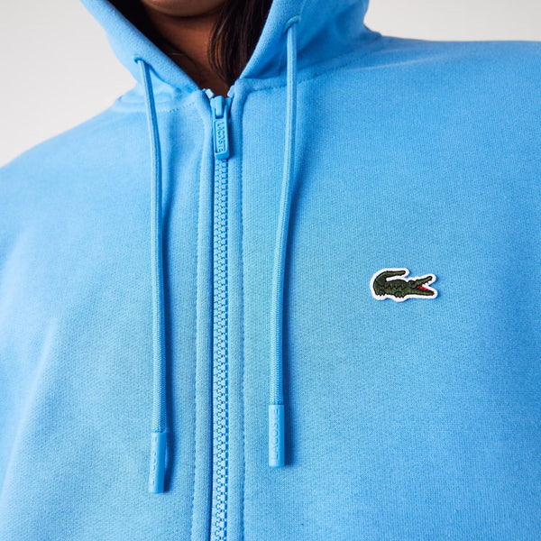 Lacoste (Men’s Blue fleece zip hoodie)