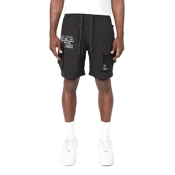 Smoke Rise Utility cargo short - black