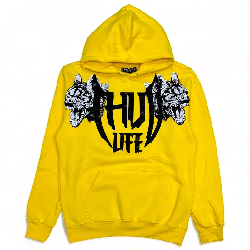 Roku studio (Yellow “thug life hoodie)