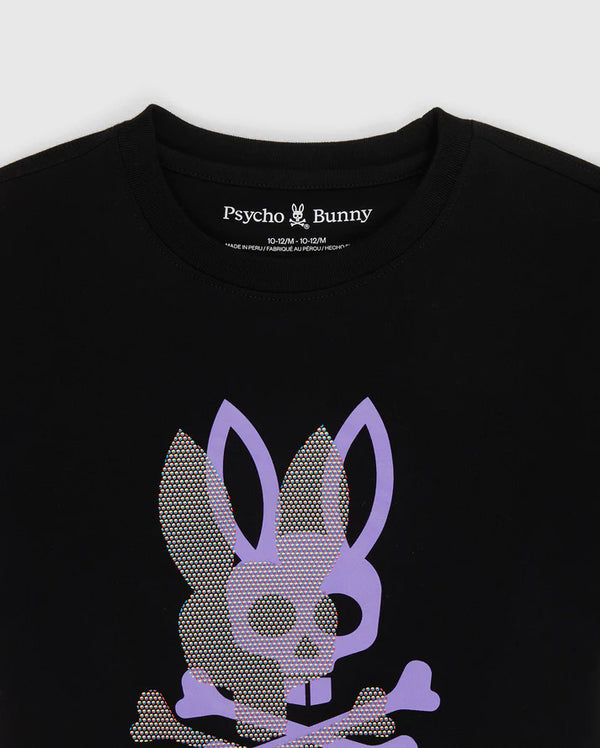 Psycho Bunny (Kids Chicago HD Dotted Graphic T-Shirt)