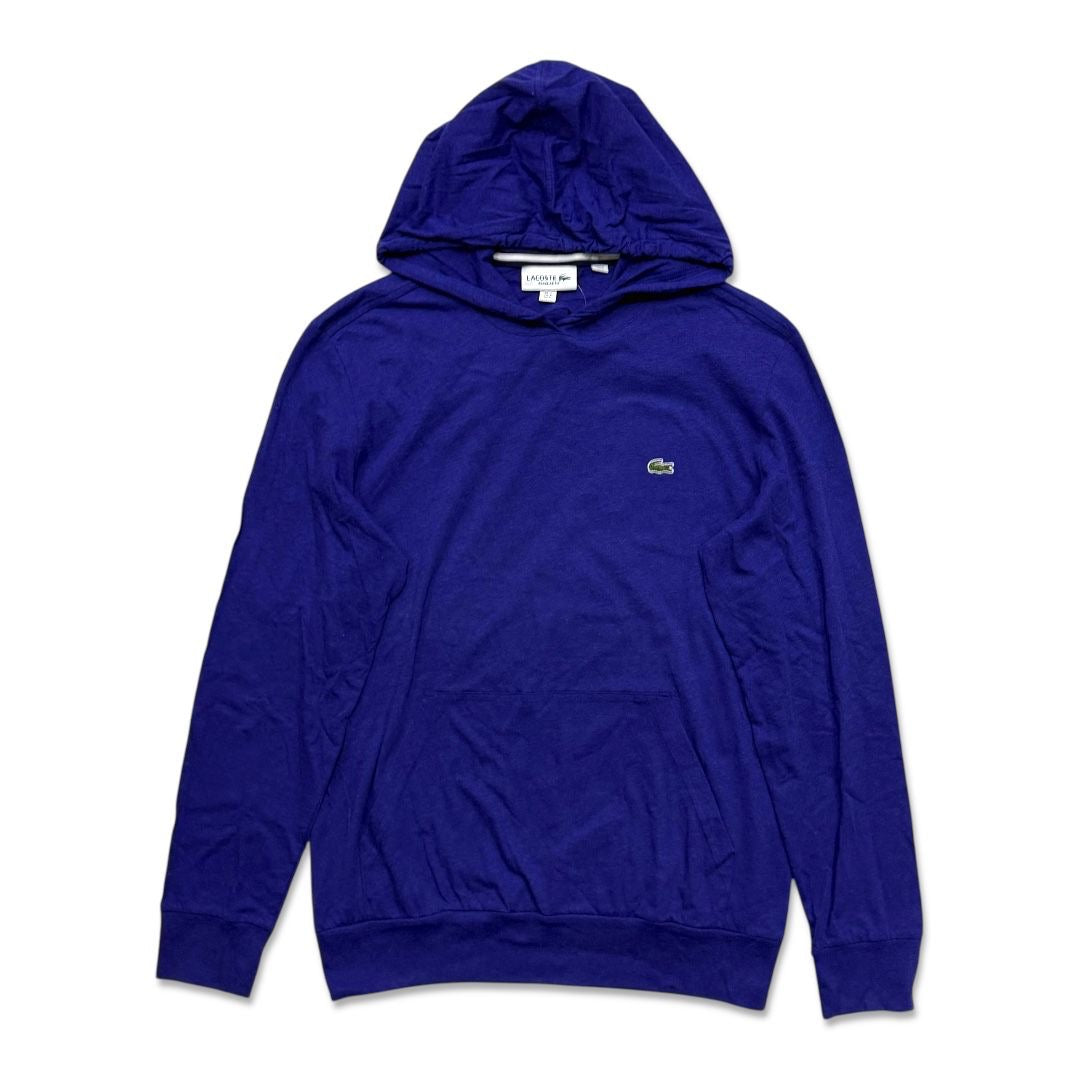 Lacoste Men’s Pullover Lightweight Hoodie – Blue Chine 9Q8