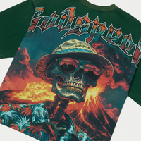 godspeed Natural Disaster tee Forrest green