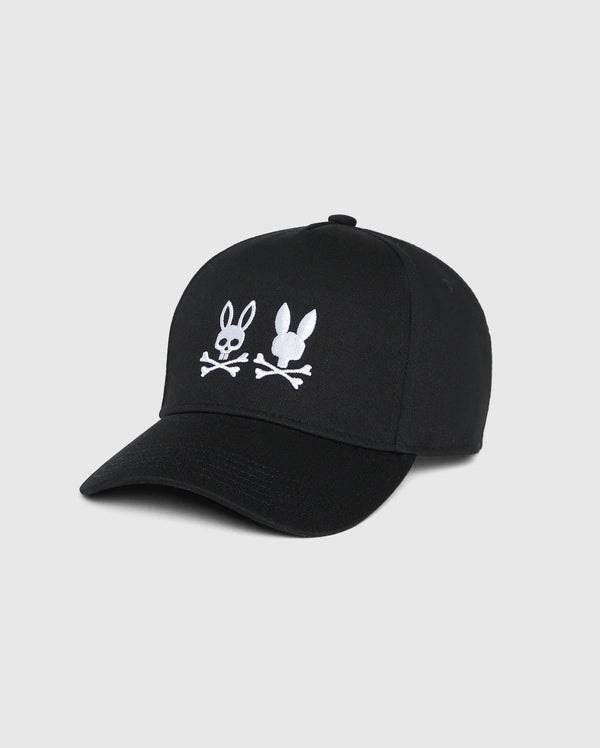 Psycho bunny (Men's black kingwood baseball cap)