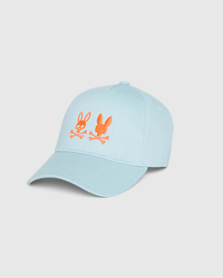 Psycho bunny (men's seafoam kingwood embroidered baseball hat)