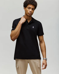 Psycho Bunny Men’s Classic Piqué Polo Shirt Black