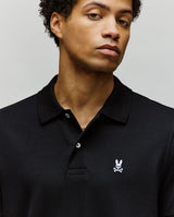 Psycho Bunny Men’s Classic Piqué Polo Shirt Black