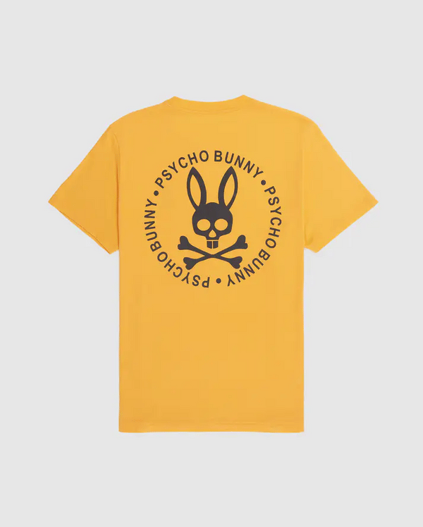 Psycho Bunny (Kids Orange Soda Crosby Reflective Print Graphic Tee)