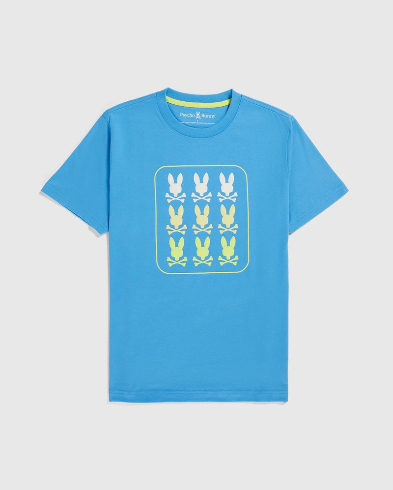 Psycho bunny (Men's cool blue baker graphic t-shirt)