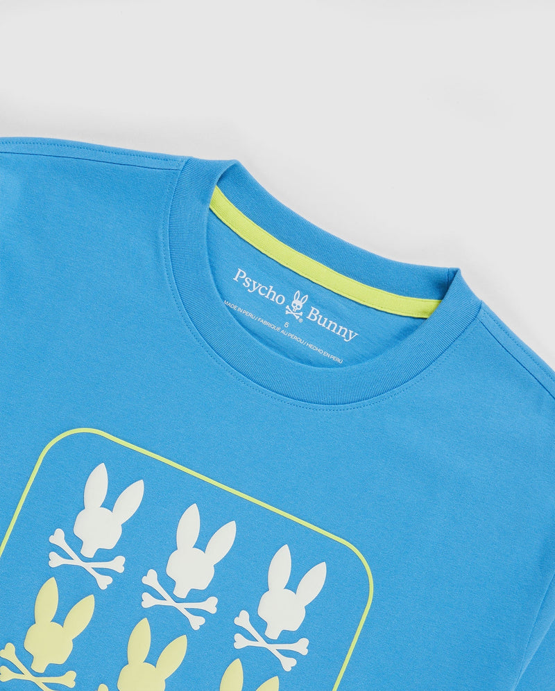 Psycho bunny (Men's cool blue baker graphic t-shirt)