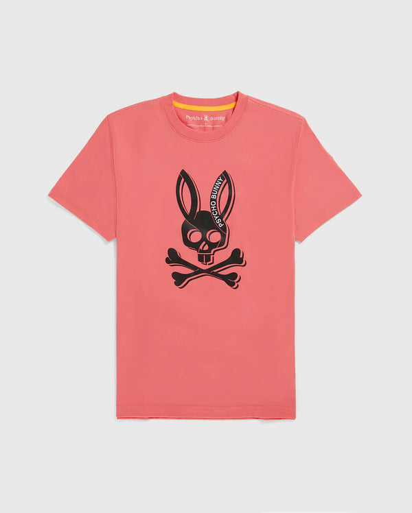 Psycho bunny (Grapefruit serge embroidered graphic t-shirt)