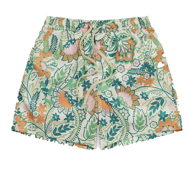 Reason Men’s Floral Garden Swim Shorts Multicolor